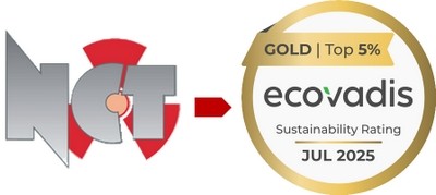ECOVADIS 2025 : NCT RECOIT UNE MÉDAILLE OR