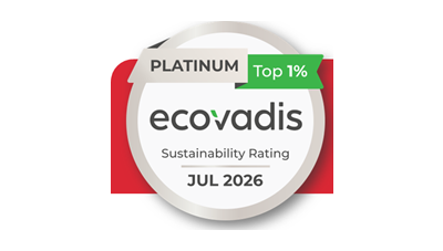 MEDAILLÉ PLATINUM PAR ECOVADIS