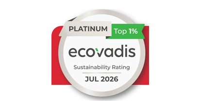 MEDAILLÉ PLATINUM PAR ECOVADIS